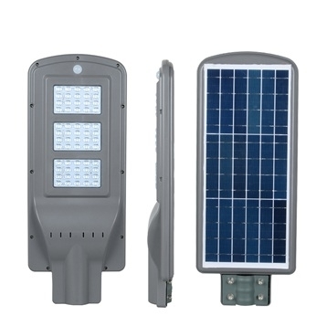 Уличный светодиодный светильник на солнечных батареях 100Вт